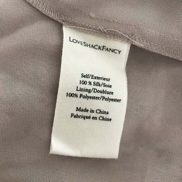 ‼️SOLD‼️ LoveShackFancy Popover Dress in Woodrose - Picture 6 of 6